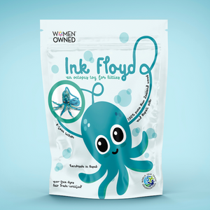 Ink Floyd - A Wool Octopus Toy for Cats