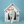 Breezy Beach Cottage Cardboard Cat Playhouse - Cat in the Box LLC